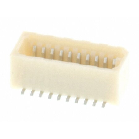 Molex Board Stacking Connector, 20 Contact(S), 2 Row(S), Female, Straight, 0.031 Inch Pitch, Surface 533072071